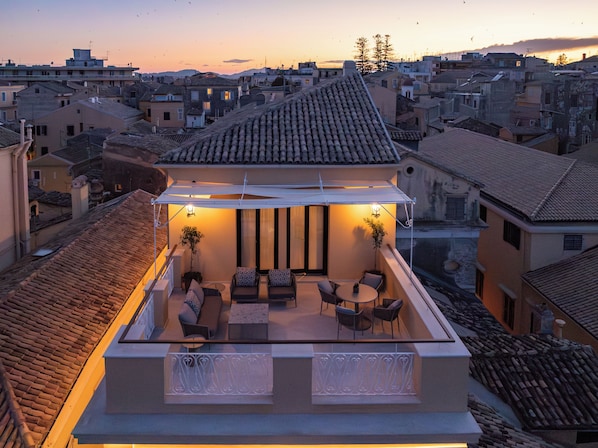Panoramic Suite, Balcony, Sea View | Balcony
