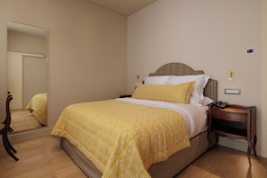 Superior Double Room with Private Balcony | In-room safe, desk, laptop workspace, soundproofing