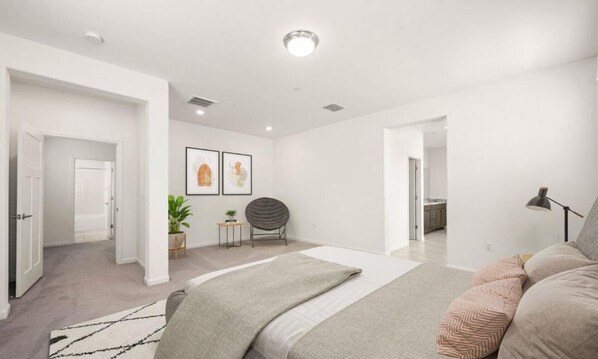 4 chambres, Wi-Fi, literie fournie