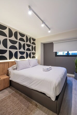 1 Schlafzimmer, Reisekinderbett, kostenloses WLAN, Bettwäsche