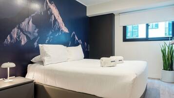 1 bedroom, iron/ironing board, travel crib, free WiFi