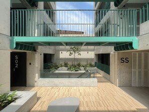 Enceinte de l’hébergement