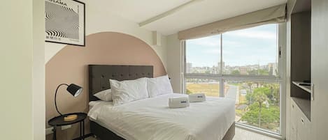 2 bedrooms, iron/ironing board, travel cot, WiFi