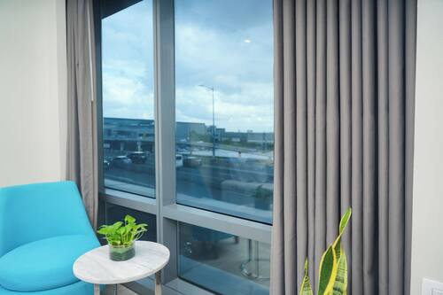 Twin Beds Infront of NAIA T3, Manila Airport, Pasay City | View from room