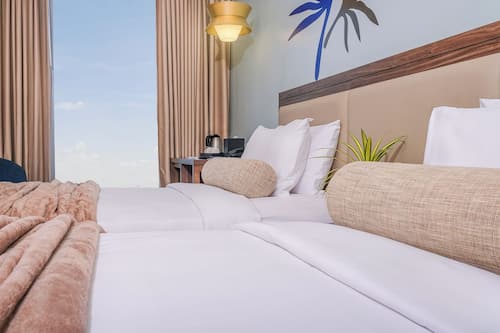 Standard-Zweibettzimmer, 2 Einzelbetten, Stadtblick