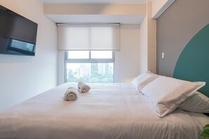 1 bedroom, iron/ironing board, travel cot, WiFi