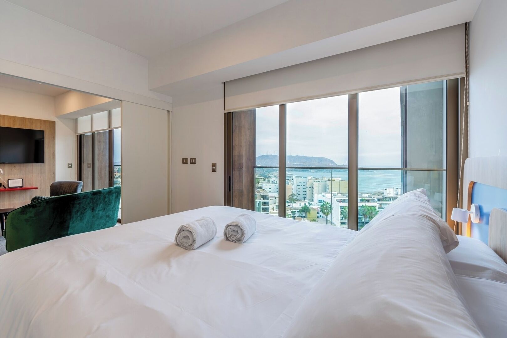 1 bedroom, travel crib, WiFi, bed sheets