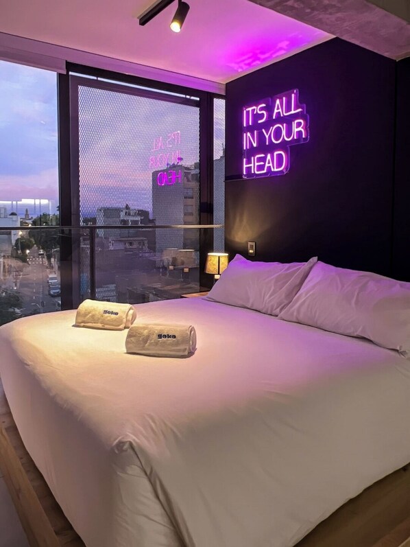 1 غرفة نوم ومكواة/لوح كي وسرير سفر وواي فاي