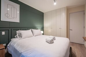 1 chambre, fer et planche à repasser, Wi-Fi, draps fournis