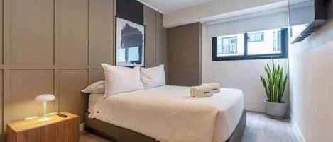 1 chambre, fer et planche à repasser, Wi-Fi gratuit, draps fournis