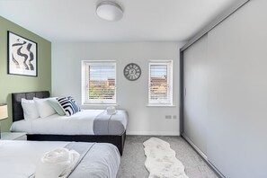 2 sovrum, strykjärn/strykbräda, resesäng och gratis wi-fi