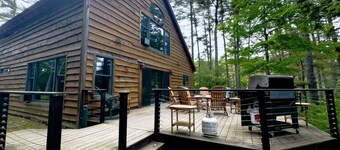 Spacious 5-Bedroom House on Wyman Lake near The Forks, ME - Sleeps 14