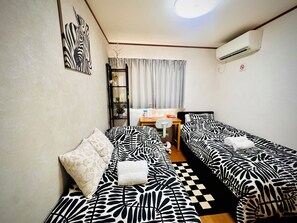 4 chambres, fer et planche à repasser, Wi-Fi gratuit, draps fournis