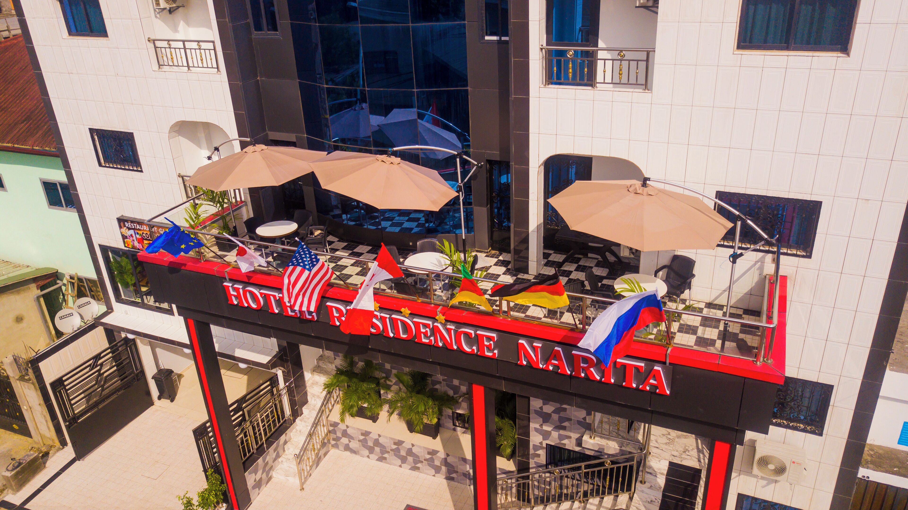 Fachada del alojamiento