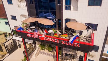 Fachada del alojamiento