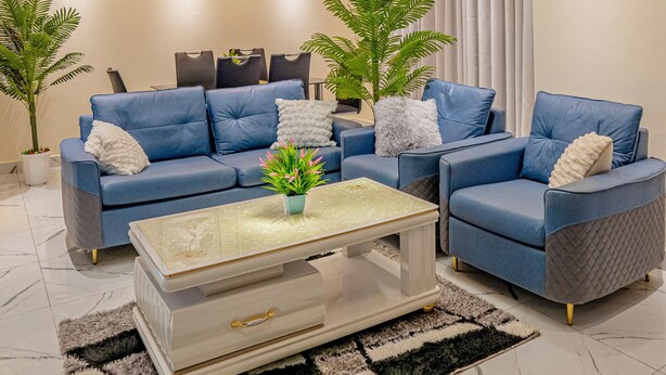 Suite – executive, balkong, byutsikt | Oppholdsområde