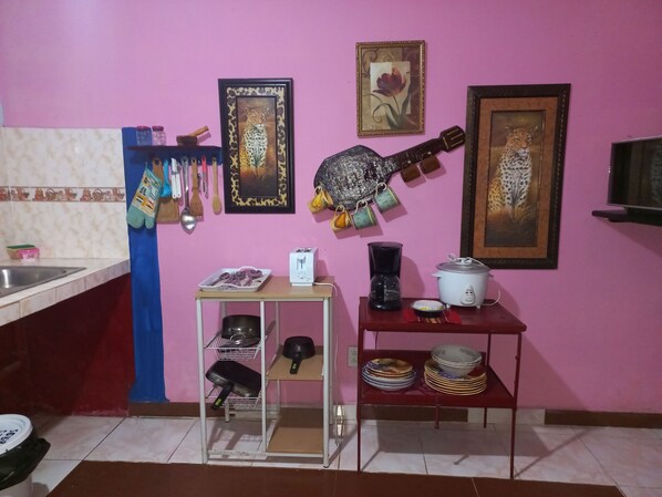 Villa, 1 chambre, fumeur, patio | Salle de séjour