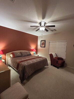 Iron/ironing board, free WiFi, bed sheets