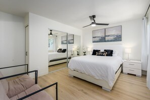 3 bedrooms, iron/ironing board, travel crib, free WiFi