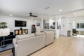 Smart TV, books, video library