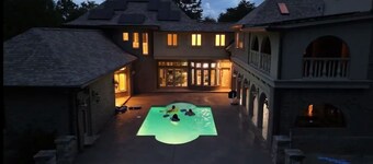 Castle CLT | Pool | HUGE Theater
