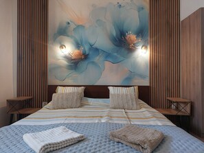 2 chambres, fer et planche à repasser, Wi-Fi, draps fournis