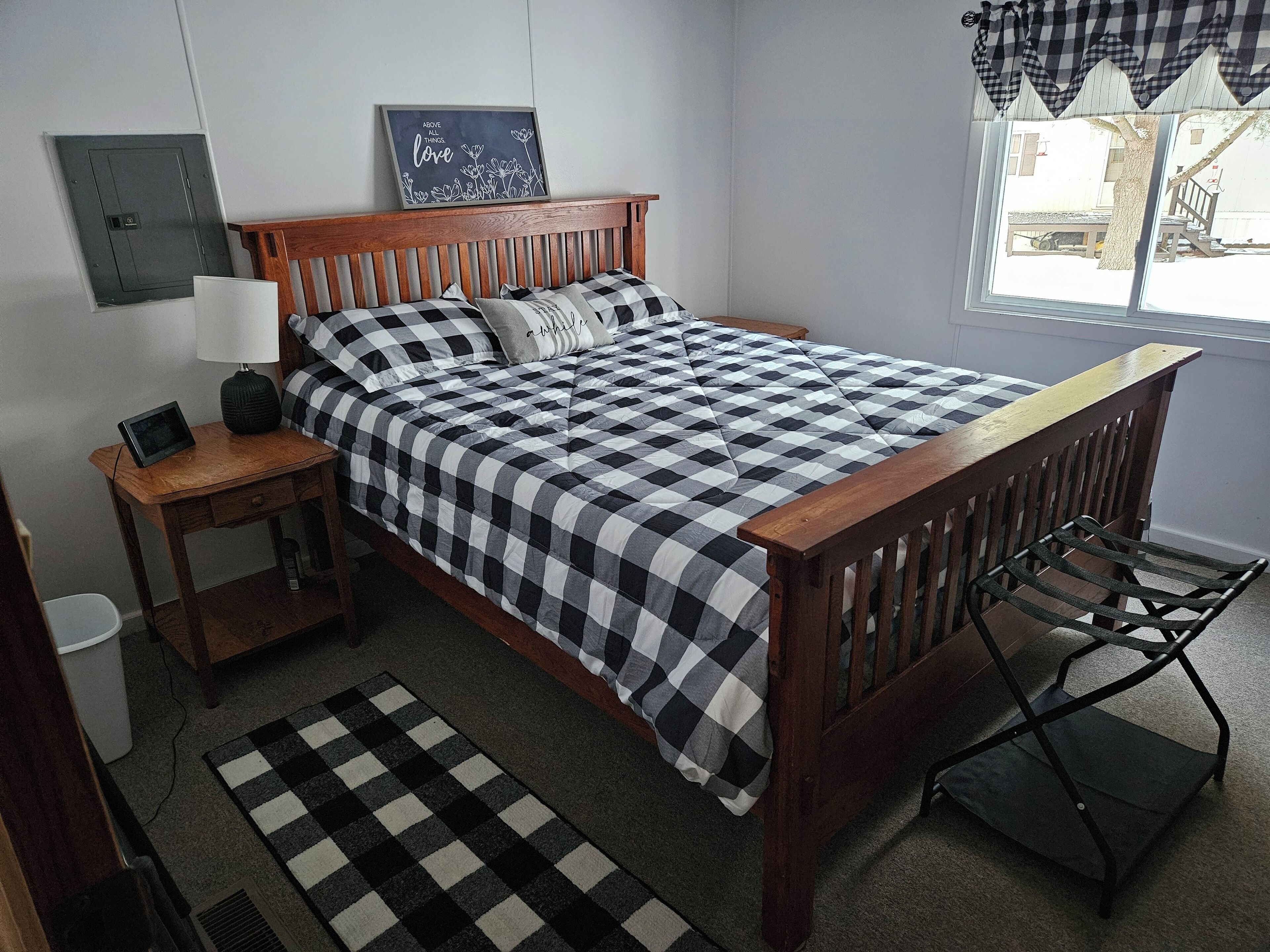 2 室のベッドルーム、アイロン / アイロン台、旅行用ベビーベッド、WiFi (無料)