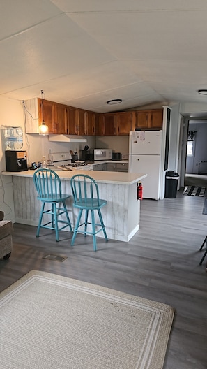 Microwave, oven, stovetop