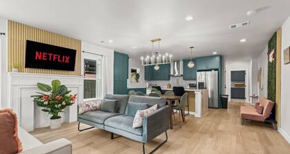 Charming 3-bedroom B&B with WiFi and AC in fabulous Dallas