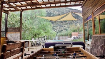 Opções para refeição ao ar livre