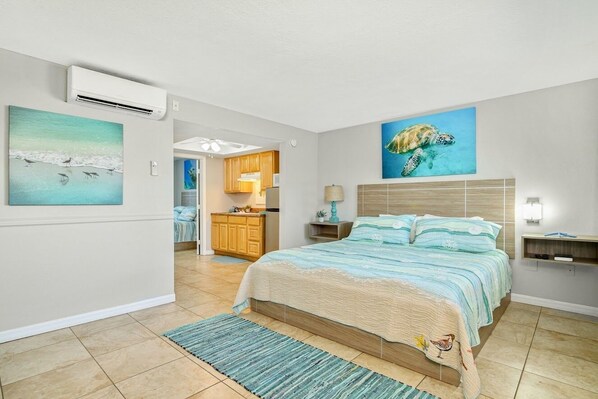 2 slaapkamers, een strijkplank/strijkijzer, wifi, beddengoed