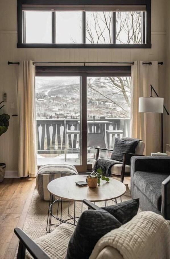 TV connectée, cheminée