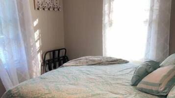 2 habitaciones, tabla de planchar con plancha y wifi gratis