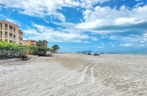 Accommodatie ligt op het strand