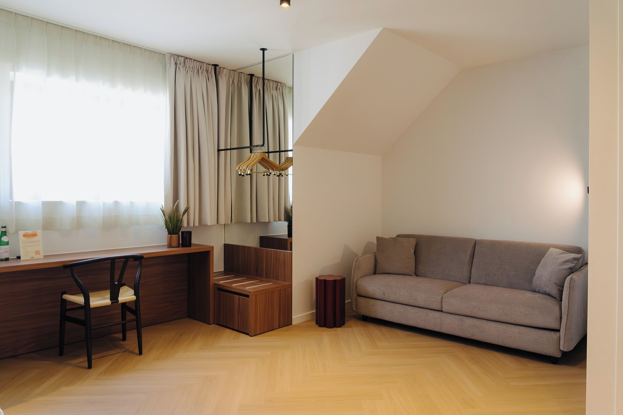 Deluxe Double Room, City View | Desk, laptop workspace, free WiFi