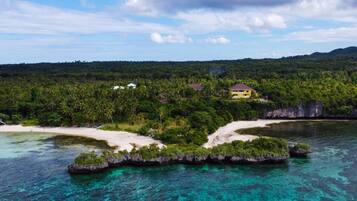 Maison, 2 chambres, fumeur, balcon | Plage