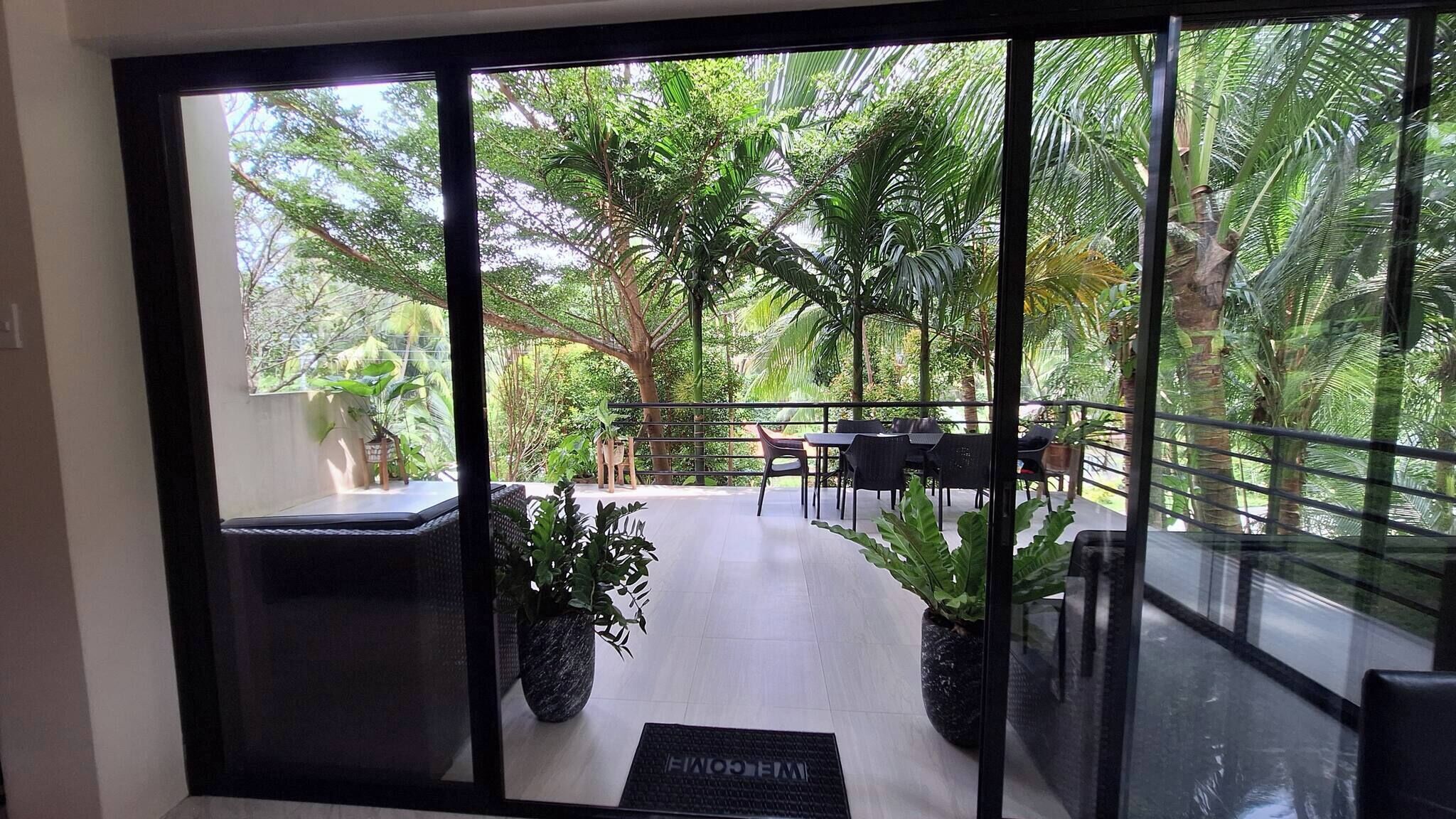 Maison, 2 chambres, fumeurs, balcon | Balcon