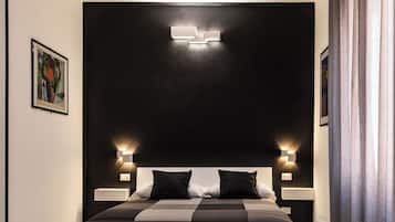 In-room safe, desk, laptop workspace, blackout curtains