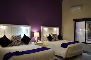 Habitación estándar doble | Sábanas de algodón egipcio y ropa de cama de alta calidad