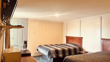 Desk, iron/ironing board, free WiFi, bed sheets
