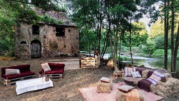 Enceinte de l’hébergement