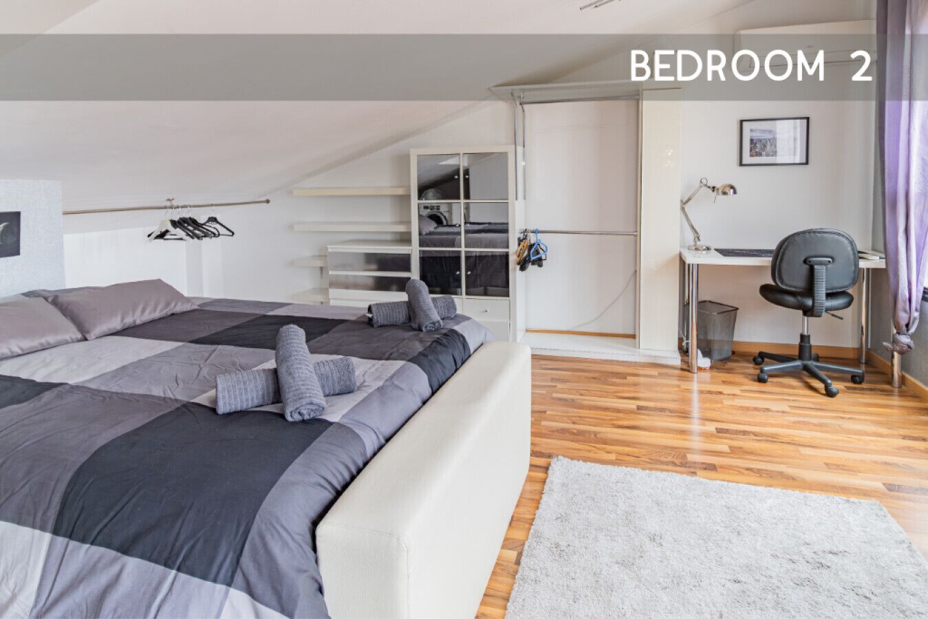 2 Schlafzimmer, Schreibtisch, WLAN, Bettwäsche