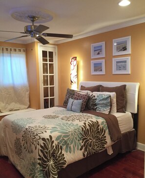 1 chambre, fer et planche à repasser, Wi-Fi, draps fournis