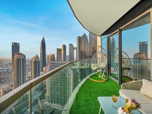 Balcony view - Skyline Grandeur I Burj & Fountain View (Dubai)