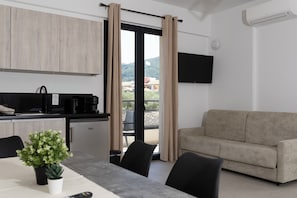 Standard Double Room, 1 King Bed with Sofa bed, Balcony, City View | In-room safe, blackout drapes, soundproofing, free WiFi