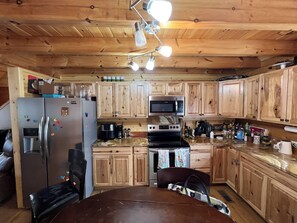 Microwave, oven, stovetop