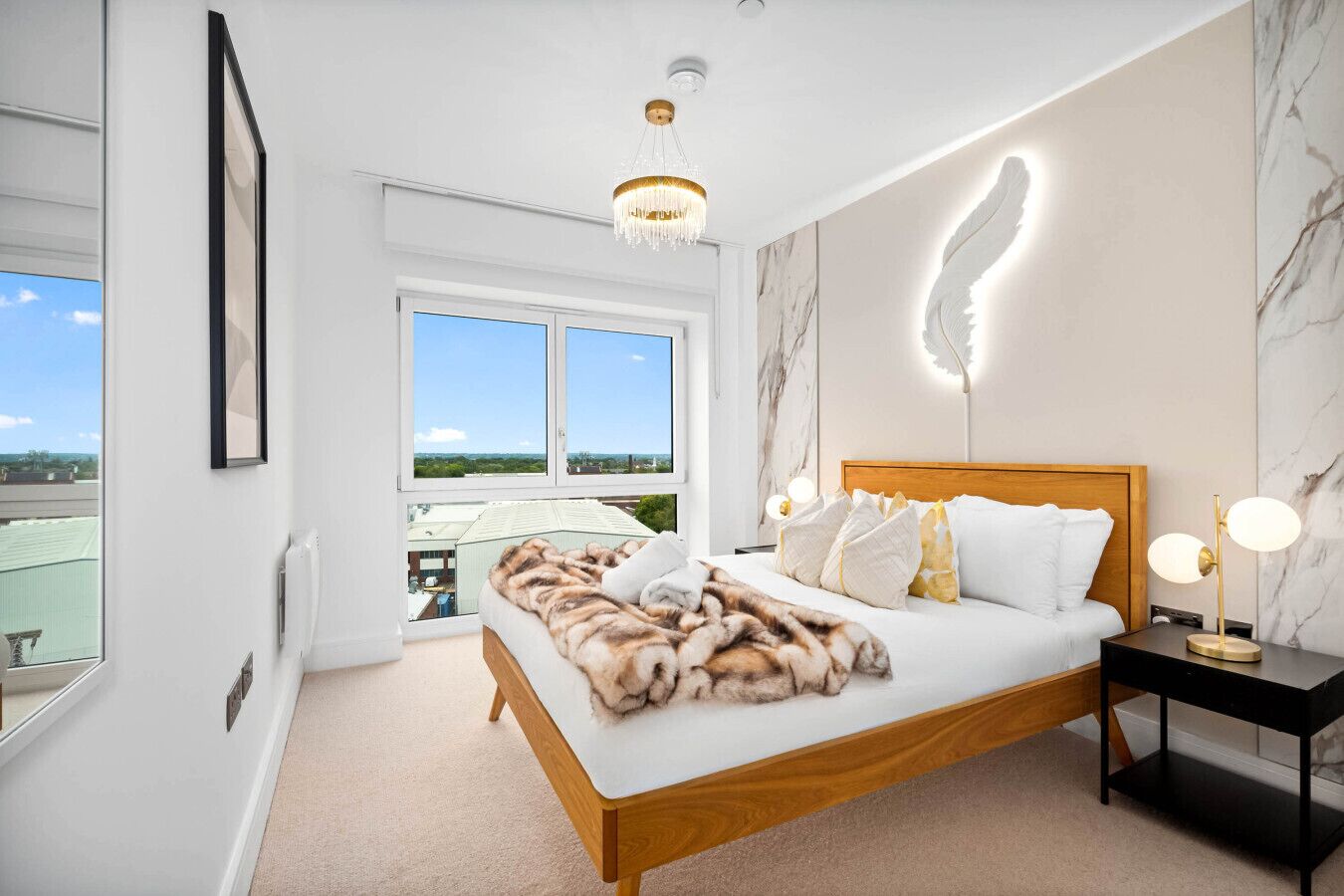 2 makuuhuonetta, silitysrauta/-lauta, ilmainen Wi-Fi, vuodevaatteet