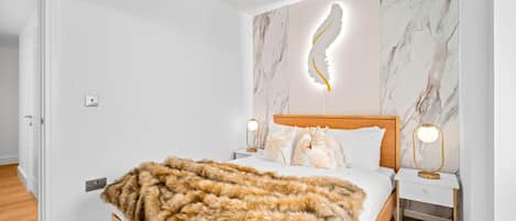 2 bedrooms, iron/ironing board, free WiFi, bed sheets