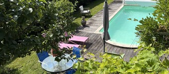 DOUSSARD, maison 180m2, vue lac, piscine, 7pers.