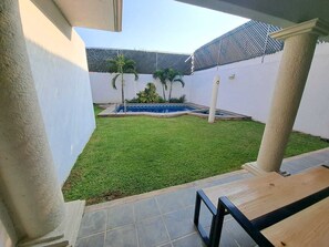 Terrace/patio - HOUSE WITH SWIMMING POOL IN CUAUTLA DOWNTOWN (Cuautla)